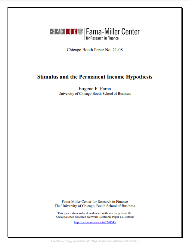 Gói kích cầu và Giả thuyết thu nhập thường xuyên