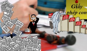 Ngổn ngang giấy phép con